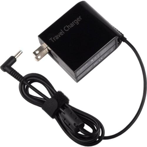 19.5V 3.33A 65W Travel Power Adapter Charger For HP Envy14/15 Pavilion M4/15 PPP009C 15-j009WM 14-k001XX 14-k00TX Light Version