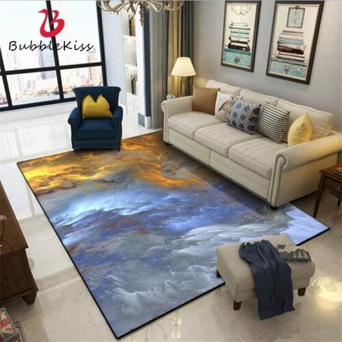 Bubble Kiss 3D Abstract Beautiful Cloud Pattern Carpets For Living Room Home Decor Customized Bedroom Rugs Non-slip Floor Mats