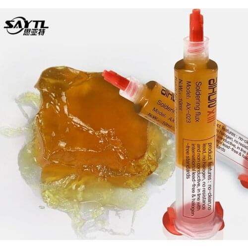 AIHUN Solder Flux Paste BGA PCB No-Clean Solder Paste Welding Advanced Oil Flux Grease 10g Soldering Repair Tools