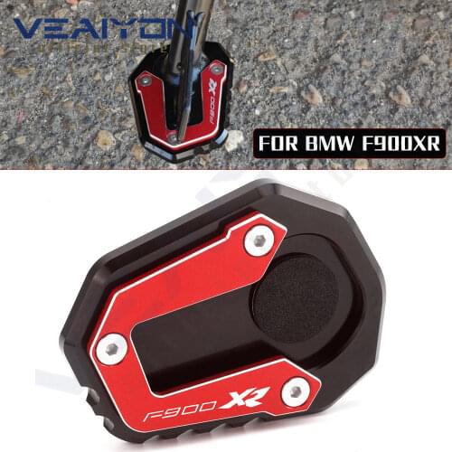 Accessories For BMW F 900 F900 XR/R F900R F900XR F 900XR 900R 2020 2021 New Side Stand Extension Pad Support Kickstand Plate Set