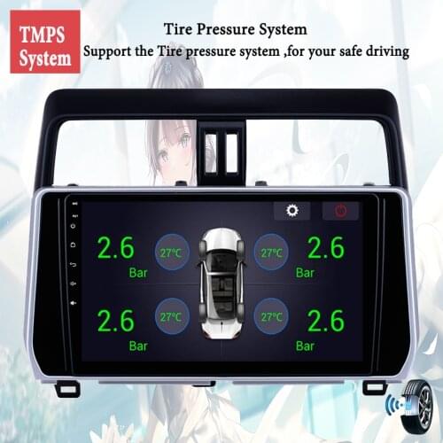 Android 10 Octa Core 6G RAM 128G ROM in Dash Car Radio Multimedia Video Player Navi GPS For Toyota Land Cruiser Prado 2018