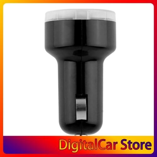 Mini Dual Port USB Car Power Charger Adapter 12V 24V for iPad2 3 For iPhone4 4S For iPod MP3 Tablet for Samsung Drop Shipping