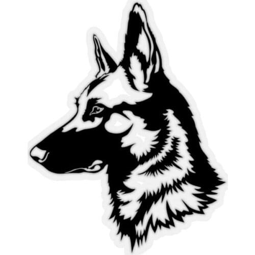 Belgian Malinois Profile Stickers/ Maligator Dog/ K-9 Gift Can Be Pasted on Laptop,Carwindow, Motorcycles, Bicycles, Bumper