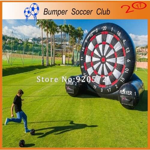 Free shipping ! Free pump ! Factory customize ! 3m/4m/5m/6m/7m Giant sport game inflatable dart game/inflatable soccer darts