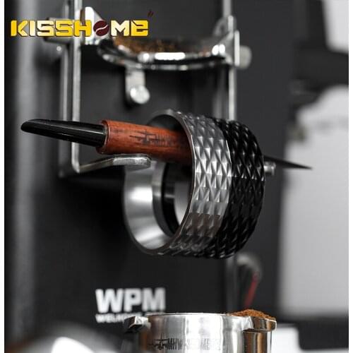 51MM Stainless Steel Intelligent Dosing Ring Brewing Bowl Coffee Powder For Espresso Barista Funnel Portafilte Coffee Accssory