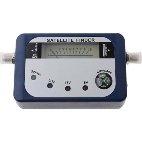 Digital LCD Satellite Signal Finder Meter Compass for Satelite Dish DirecTV