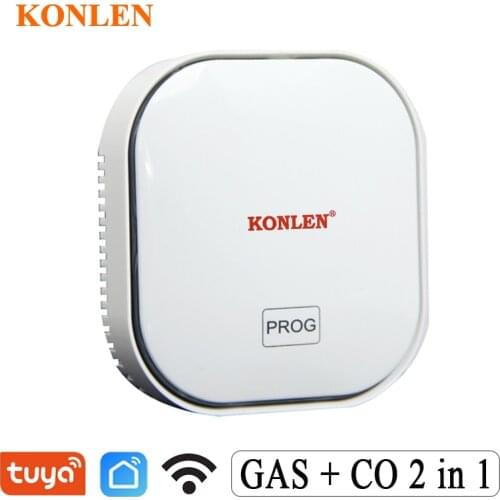 Tuya Smart Life CO GAS Leak Carbon Monoxide Detector WIFI LPG Natural CH4 Methane Combustible Leakage Coal Alarm Sensor Plug in