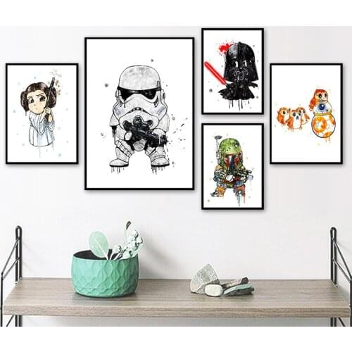 Cartoons Star Wars Diamond Painting Disney Movie Diamond Mosaic Embroidery Home Decoration Cross Stitch Kits Christmas Gift