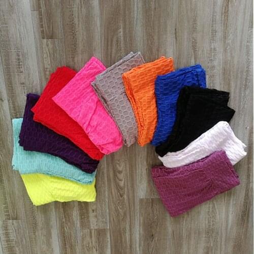 Solid Push Up Leggings Women Clothing Anti Cellulite Legging Fitness High Waist Pants Female Workout Breathable Skinny Leggings