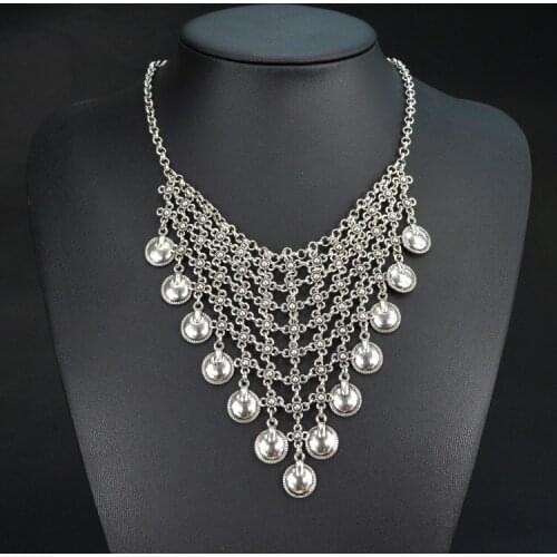 OSHUER Silver Chokers