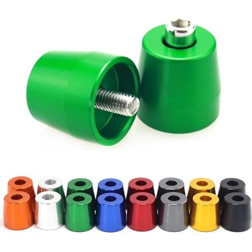 For KAWASAKI Z750 Z750R Z800 Z900 Z1000 ER6N/F Handlebar Grips Bar Ends Cap Cover Slider Motorcycle Accessories CNC