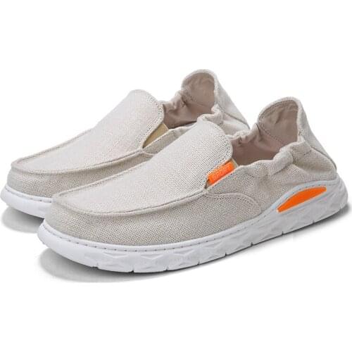 Sapato Loafers Breathable sneakers sport causal on sale casuales knitting mocasin canvas hombre slip fashion Casual sports 2020