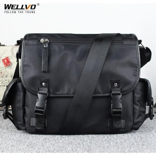Simple Satchels Famous Brand Business Men Bag Luxury Oxford Handbag Black Laptop Bag Man Shoulder Crossbody Bag Bolsa XA618ZC