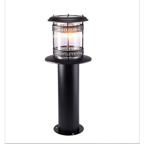 Solar Charged LED Lamp Post Decorative New and modern LED outdoor light factory direct sales and sample customization