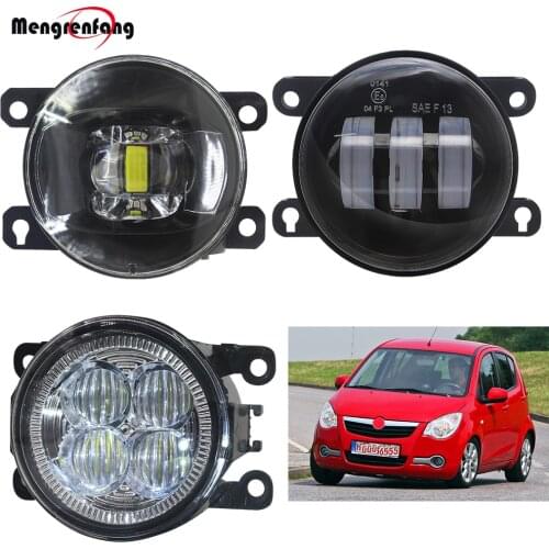 LED Fog Light For Opel Agila (B) (H08) Hatchback 2008-2015 Car Front Bumper Lens Fog Lamp DRL Daytime Running Light 12V