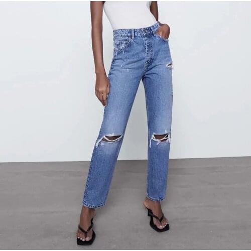 Xikom Womens Ripped Jeans