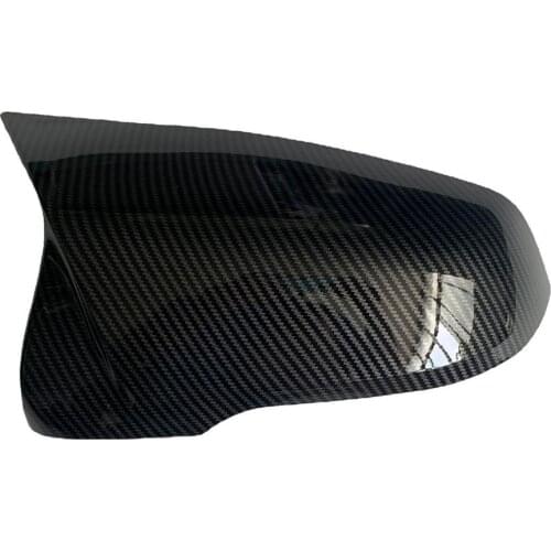 Mirror Cover Carbon Fiber Side View Mirror Cover Replacement Parts For X1 Style Black For BMW F20 F21 F23 F30 F36 F32 F87 E84 Ca