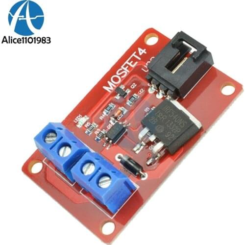 1 Channel 1 Route MOSFET Button IRF540 MOSFET Switch Sensor Expansion Module For Arduino Diy Electronic PCB Control Board