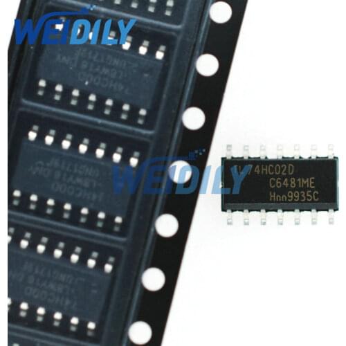 10PCS/LOT 74HC02D SOP14 74HC02 SOP SN74HC02DR SN72HC02 SMD SOP-14 New