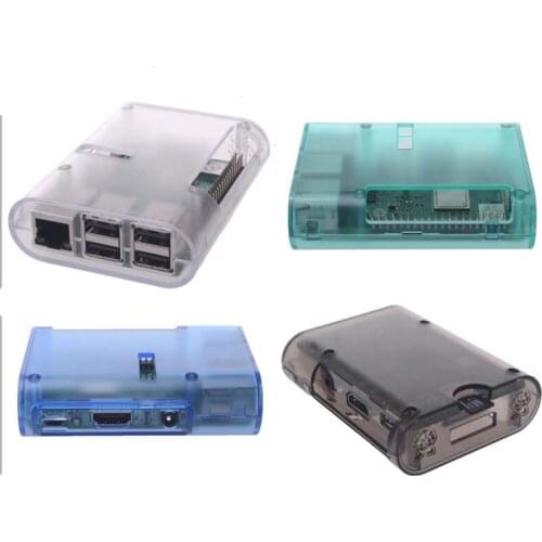 10pcs/lot Raspberry Pi 3 B+ Case/Raspberry Pi Rpi 3 Box Case Shell Raspberry Pi 3 B+ Acrylic Shell for RPI 3B/3B