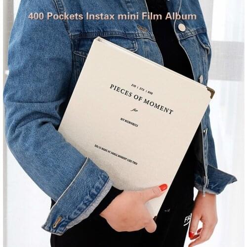 400 Pockets Mini Instant Photo Album Picture Case for Fujifilm Instax Film 7CS 8 9 25 50s 70 90