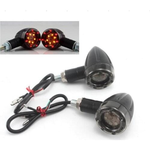 50pair Motorcycle Brake Lights Turn Signal Indicators Light Brake LED Turn Signal Stop Lights For Harley
