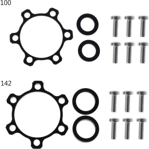 Bicycle Hub Adapter Alloy Front Rear Spacer Conversion 100 to 110mm/142 to 148mm Bicycle Parts