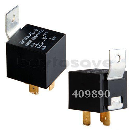 Free shipping CAR AUTO AUTOMOTIVE 12 VOLT 40A 30 40 AMP 4 PIN RELAY