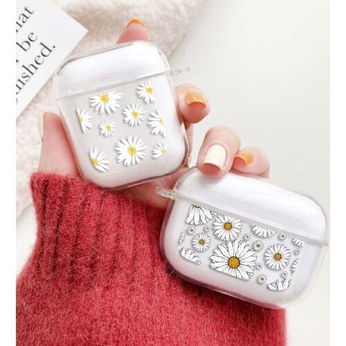 Flower Case For Apple Airpods Pro 3 2019 Case TPU Silicone Cover For Airpods 2 1 Case Accessories Headphone Air Pods