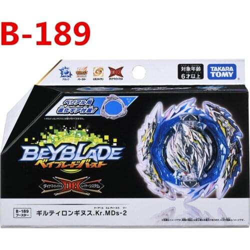 Kids Toys B-189 Booster Guilty Longinus Karma Metal Destroy-2 - Takara Tomy Beyblade Burst DB