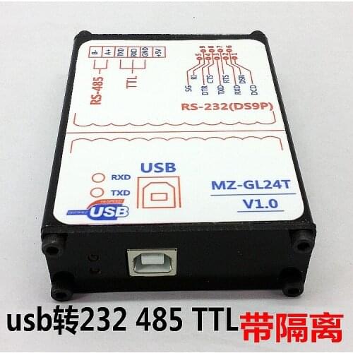 Photoelectric Isolation USB to 485, 232, TTL Trinity USB to RS485 USB to RS232 Industrial Lightning Protection