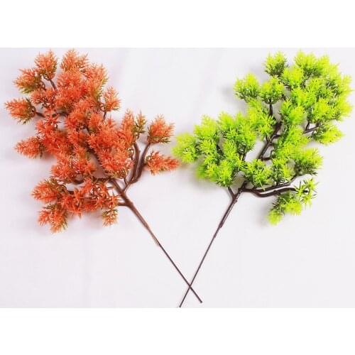 Hot Sale 1Pc Plastic Fake Artificial Pine Cypress Plant Bonsai Garden Home Office Decor
