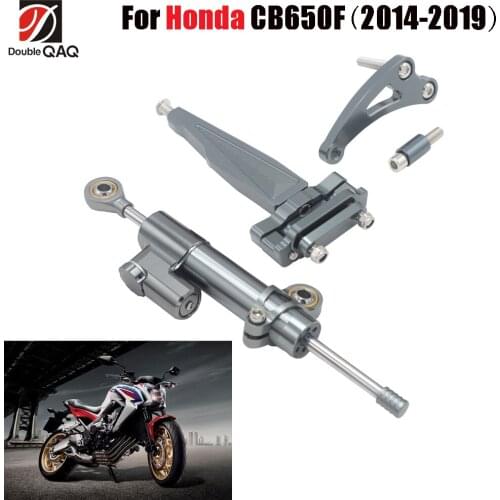 MOTORCYCLE STEERING DAMPER BRACKETS STEERING WHEEL CONTROL BUTTONS CONTROL BUTTON SWITCH FOR HONDA CB650F 2014-2019