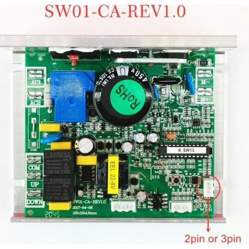 KSW13 SW01-CA-REV1.0 Treadmill motor Controller Reebok Treadmill OMA-1395CA Control board Driver board Mainboard SW02-CA-REV1.0