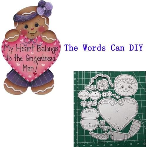 Valentine Metal Cutting Dies New 2019 Photo Album Embossing Paper Cards Making Scrapbooking Dies Free Shipping