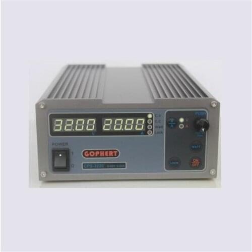 Mini cps-3220 DC Power Supply OVP/OCP/OTP low power 110V - 230V 0-32v 0-20A