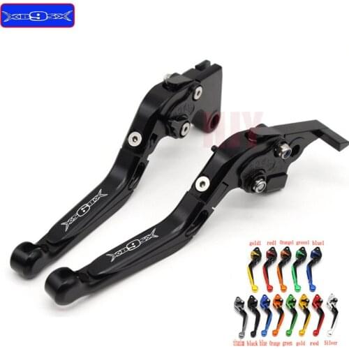 Motorcycle Folding Extendable CNC Moto Adjustable Clutch Brake Levers For Buell XB9 all models XB9SX 2003-2009