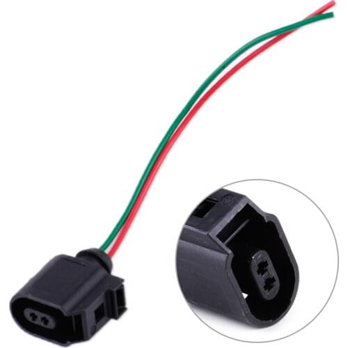 DWCX New Car ABS Sensor Wiring Pigtail Plug Connector Fit For VW Passat Golf Jetta Audi A3