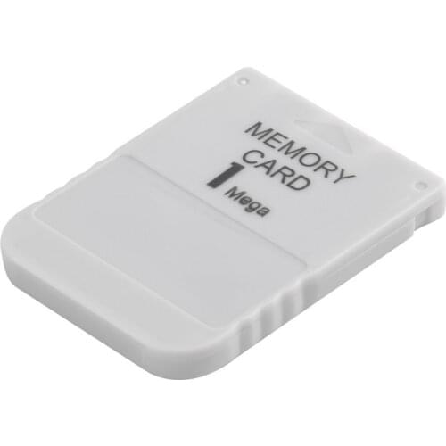 PS1 White Memory Card 1M 1MB For Playstation 1 One PS1 PSX Game Useful Practical Affordable Flash Card Memory Microsd Card