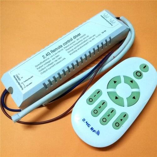 5730SMD Led ceiling light drive dimming color driver 80-120X2W white warm white two way 3p output power transformer