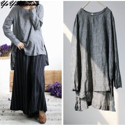 Серые блузки YoYiKamomo China At AliExpress