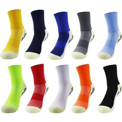 2 Pairs of Rubber Rugby Socks on the Soles of Climbing and Digging Competitive Sports Socks