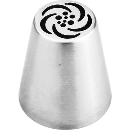 Free Shipping Stainless Steel 18/8 Large Russian Flower Icing Nozzle Cake Decorating Cupcake Piping Tips#BNO58