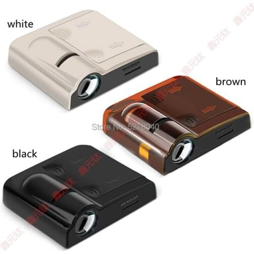 Door welcome light Laser projection light for door opening Automobile modification no wiring LED light 685 color patterns