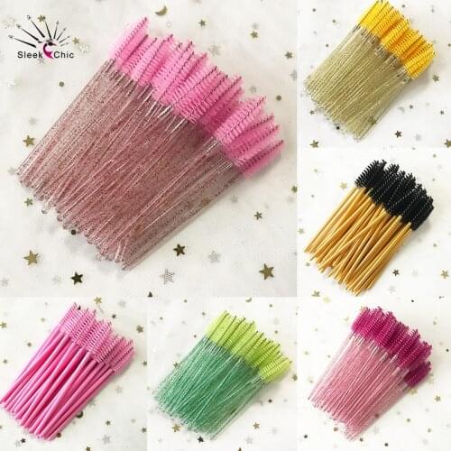 Sleek Chic Lash Brush Wholesale Eyelashes Brush Makeup Tools Brushes In Bulk False Eyelashes Lashes Accessories