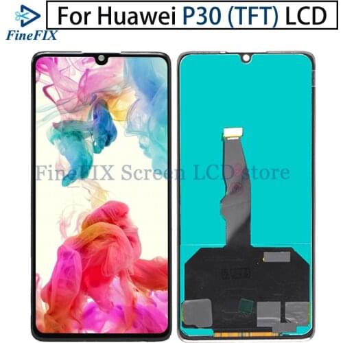 TFT For Huawei P30 LCD Touch Screen Digitizer Assembly Replacement for Huawei P30 LCD ELE-L29 ELE-L09 ELE-AL00 Display