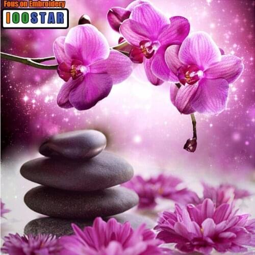 New Full Square/Round Diamond DIY Diamond Painting Flower & Stone Embroidery Cross Stitch Rhinestone Mosaic Painting Decor Gift