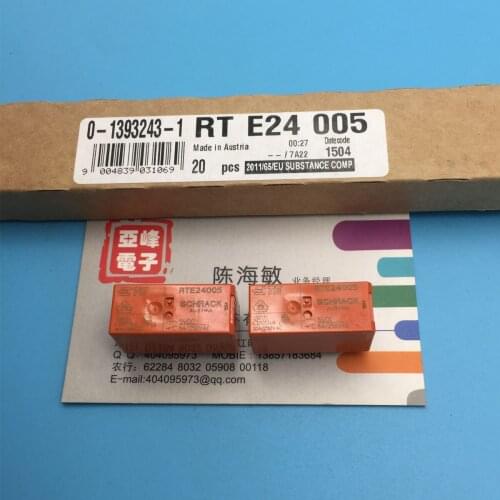 Original RTE24005 8PIN 8A relays