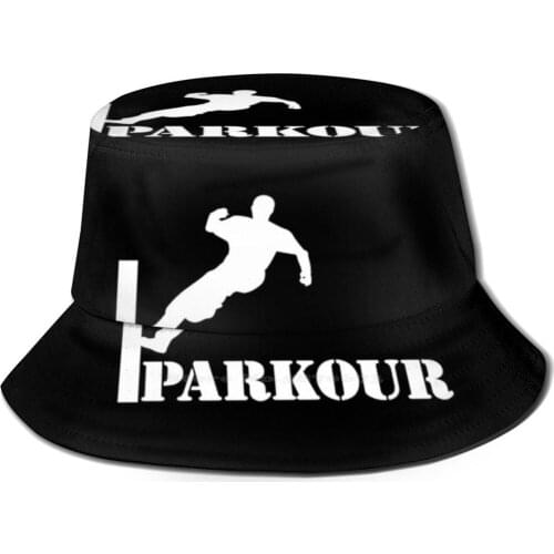Parkour Causal Cap Buckets Hat Parkour Lart Du Deplacement Traceur Ning Ner Kids Parkour Childrens Parkour Parkour Slogan