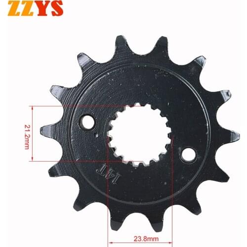 520 14T Motorcycle Front Sprocket Gear Staring Wheels For Honda Off Road CRM250 CRM250M CRM250A CRM250R CRM 250 AR MD32 RP2 MD24